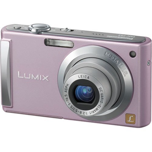 Panasonic Lumix DMC-FS3P 8MP Digital Camera with 3x MEGA Optical Image Stabilized Zoom (Pink)