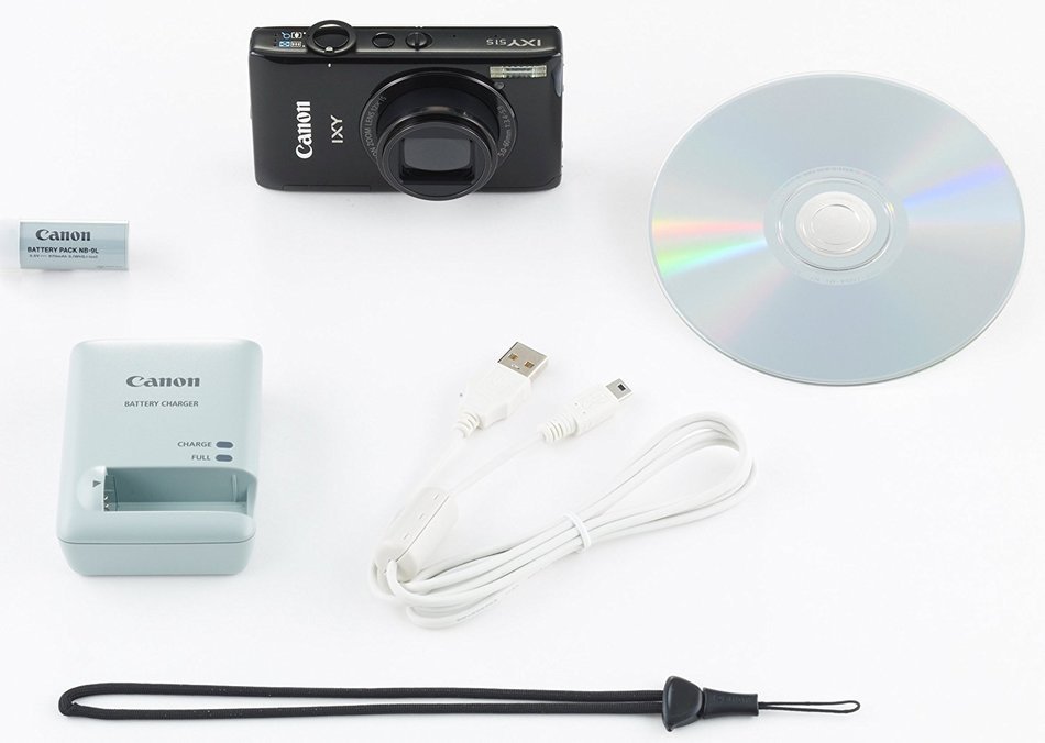 Canon Digital Camera IXY 51S (Black) IXY51S(BK) - International Version