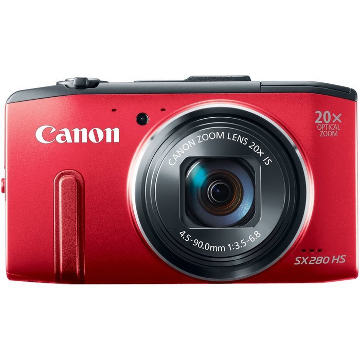 Canon PowerShot SX280 12.1MP Digital Camera with 20x Optical Image Stabilized Zoom with 3-Inch LCD (Black) (OLD... N16