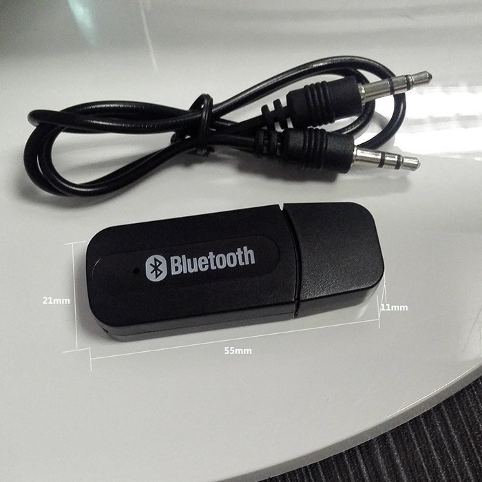 Baile USB Bluetooth Receiver TS-BT35A24 with 3.5mm Jack Stereo Audio Music Receiver Adapter for Home Stereo, Speakers... N2