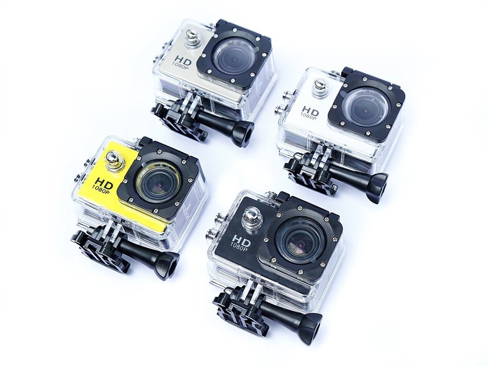 Dearbuy Outdoor Action Sports Camera Kit Waterproof Recorder Video 1080P H.264 Full HD 1.5" LCD Screen 170 Degree... N5