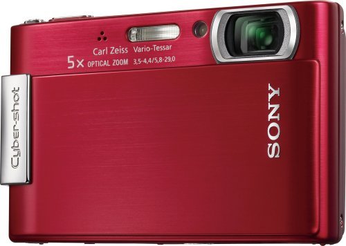 Sony Cybershot DSC-T200 8.1MP Digital Camera with 5x Optical Zoom with Super Steady Shot Image Stabilization (... N5