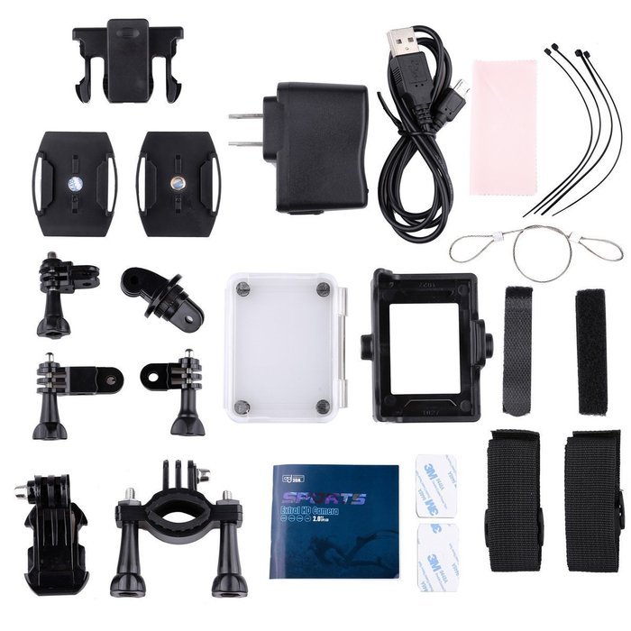 Run Shuangyu 4K High Speed Wifi Waterproof Sports Action Camera NOVATEK NT96660+SONY IMX117CQT COMS Sensor N4