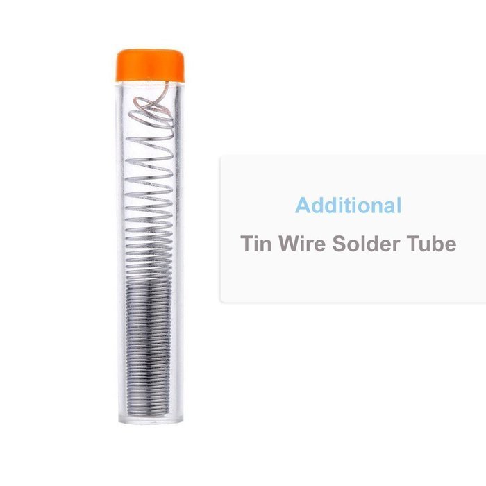 TBBSC 60W 110V Soldering Iron Kit - Adjustable Temperature, 5pcs Different Tips, Soldering Stand and Additional... N2