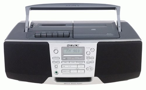 Sony CFDS39BK CD/Radio Cassette Boombox N2