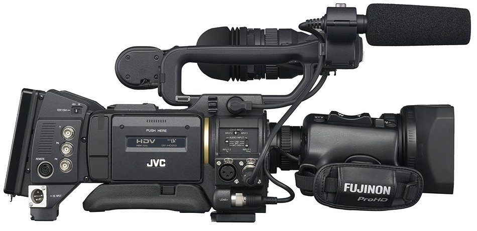 JVC GY-HD200UB High Definition 3-CCD MiniDV Professional Camcorder with 16x ProHD Fujinon Lens (Discontinued by...