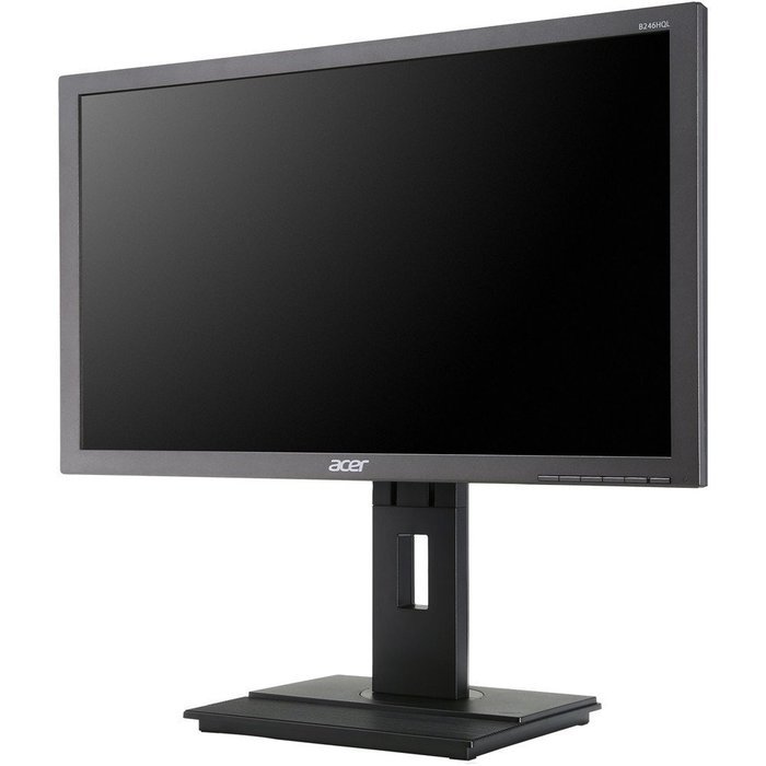 Acer - 23.6" IPS LED HD Monitor - Dark gray N2