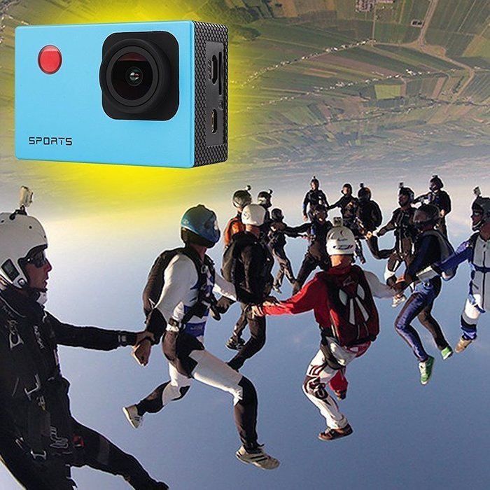 CUDEVS F56 WIFI IR Remote Control Portable Camera Diving Full HD 1080P Car Cam Sport DV Action Waterproof Camera... N4
