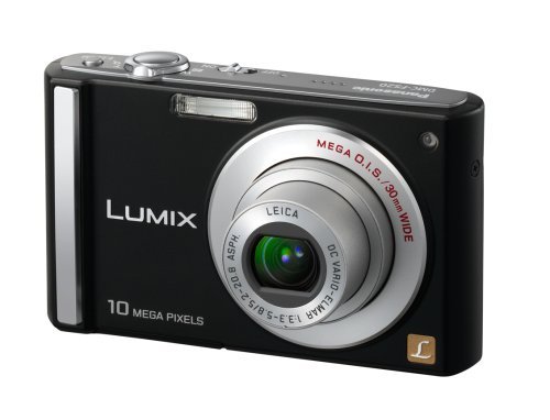 Panasonic Lumix DMC-FS20S 10MP Digital Camera with 4x Wide Angle MEGA Optical Image Stabilized Zoom (Silver) N7