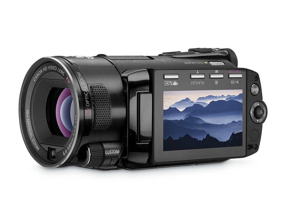 Canon VIXIA HFS10 HD Dual Flash Memory w/32GB Internal Memory & 10x Optical Zoom - 2009 MODEL (Discontinued by...