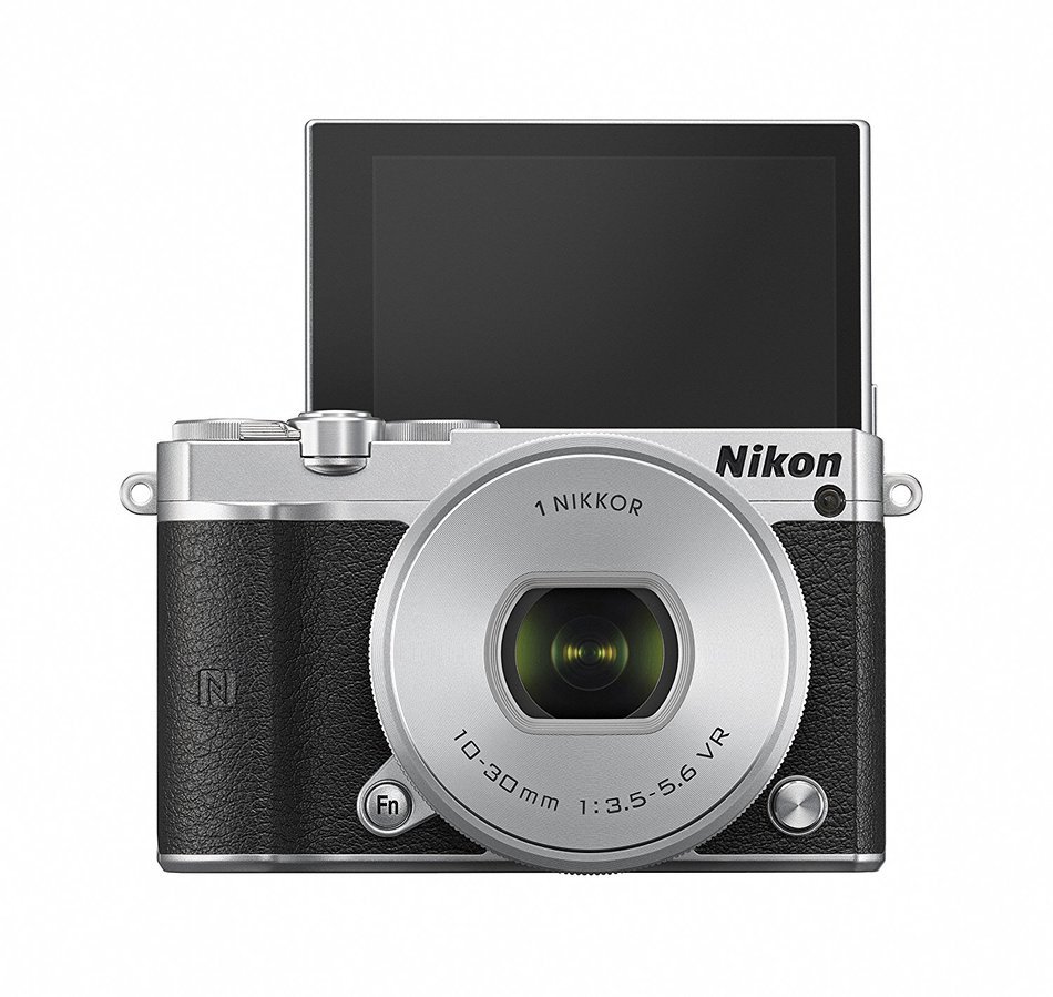 Nikon mirrorless interchangeable lens camera Nikon1 J5 double zoom Kit Silver J5WZSL - International Version N3