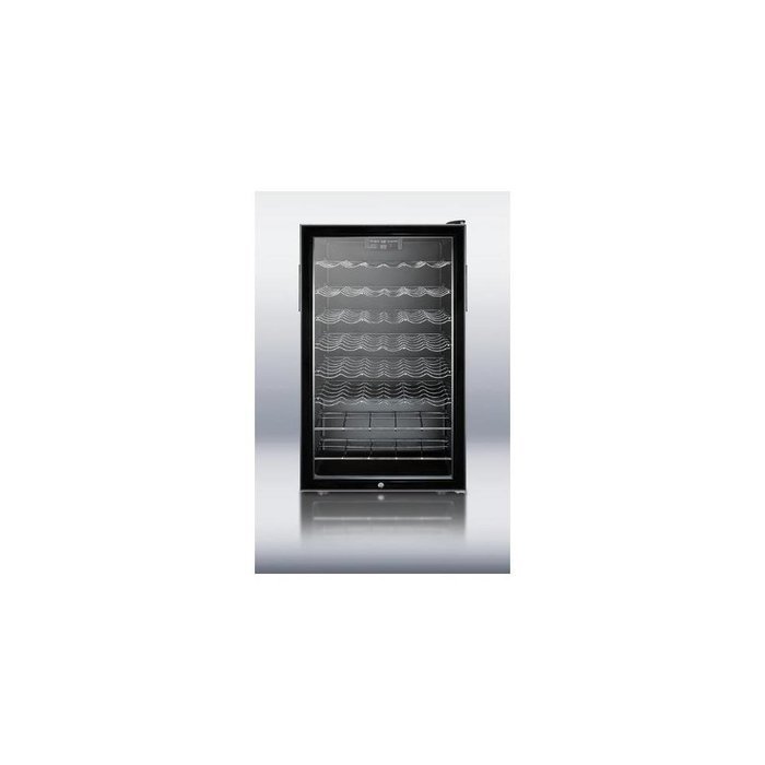 Summit Appliance Wine Cellar 40 Bottle Single Zone Freestanding Wine Refrigerator N3