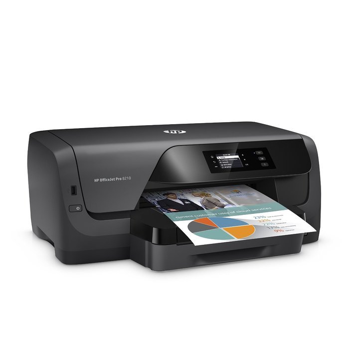 HP OfficeJet Pro 8210 Wireless Printer with Mobile Printing, Instant Ink ready (D9L64A)