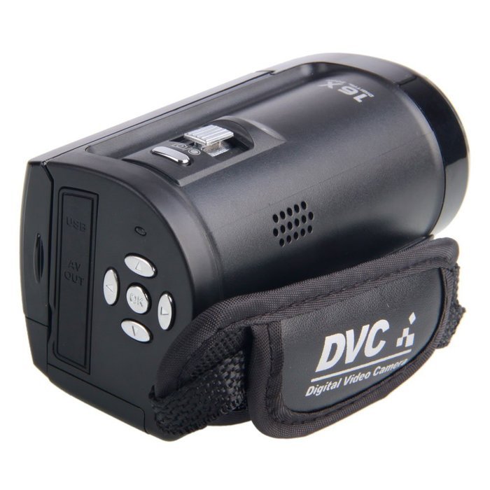 Hodely HD 1280X720 TFT LCD 16X Digital Zoom Digital Video Camcorder American Standard Black