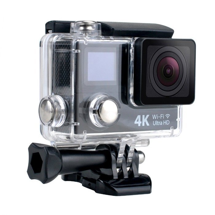 Original Sport camera H3 Ultra 4K HD 2.0" Dual Screen Action Camera Waterproof 30m 170D Lens Camera N6