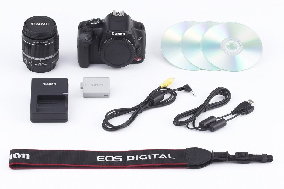 Canon Rebel XSi DSLR Camera with EF-S 18-55mm f/3.5-5.6 IS Lens (OLD MODEL)(Certified Refurbished) N2