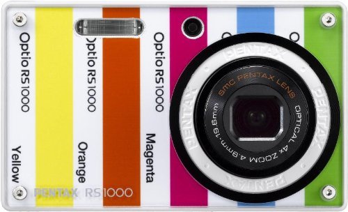 PENTAX digital camera Optio RS1000 27.5 mm megapixel 4 x optical OptioRS1000WHOPTIORS1000WH digital camera N2