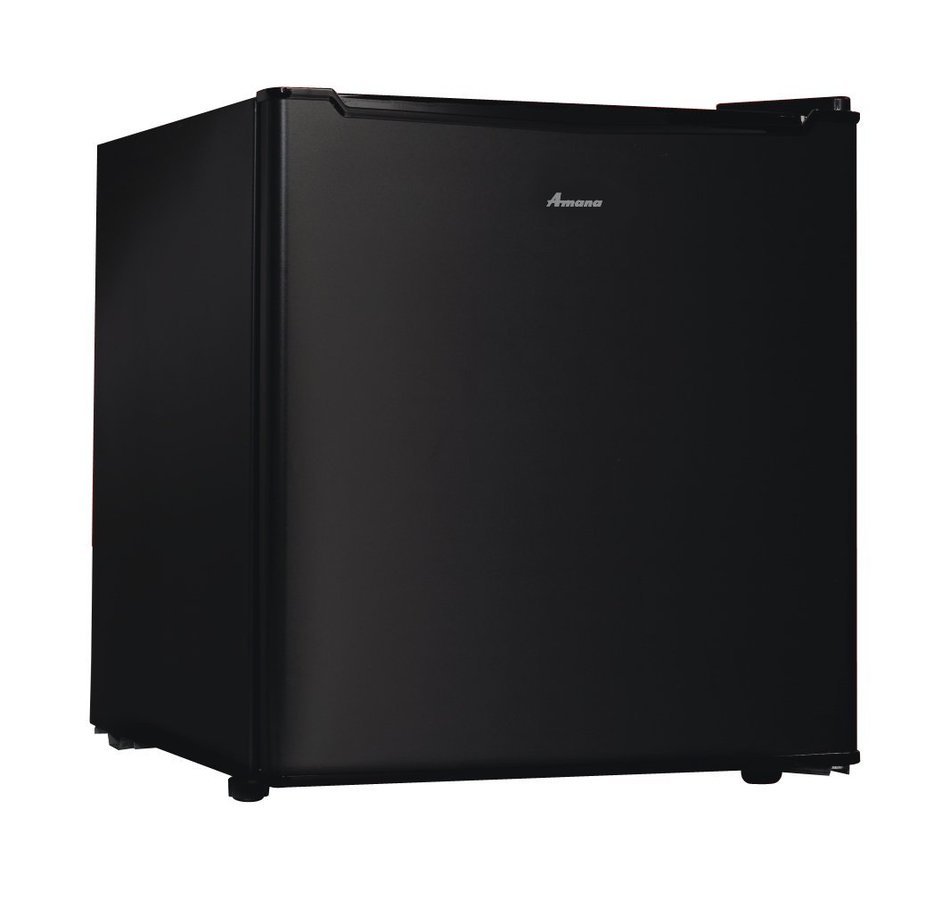 Amana AMA17BLK Compact Single Door Refrigerator, 1.7 cu. ft., Black N2