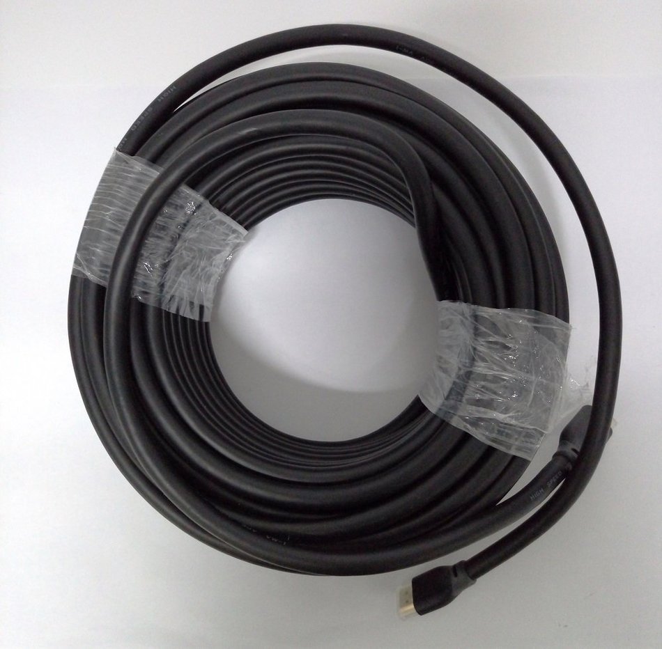 Omars Ultra HDMI Active Slim Cable 50ft with Ethernet ,Supports 4K, 3D, 2160p Full HD Latest Version N7