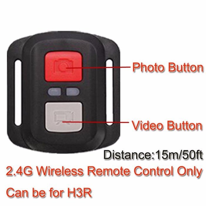 Original Sport camera H3R Remote Control Ultra 4K HD 2.0" Dual Screen Action Camera Waterproof 30m 170D Lens Camera
