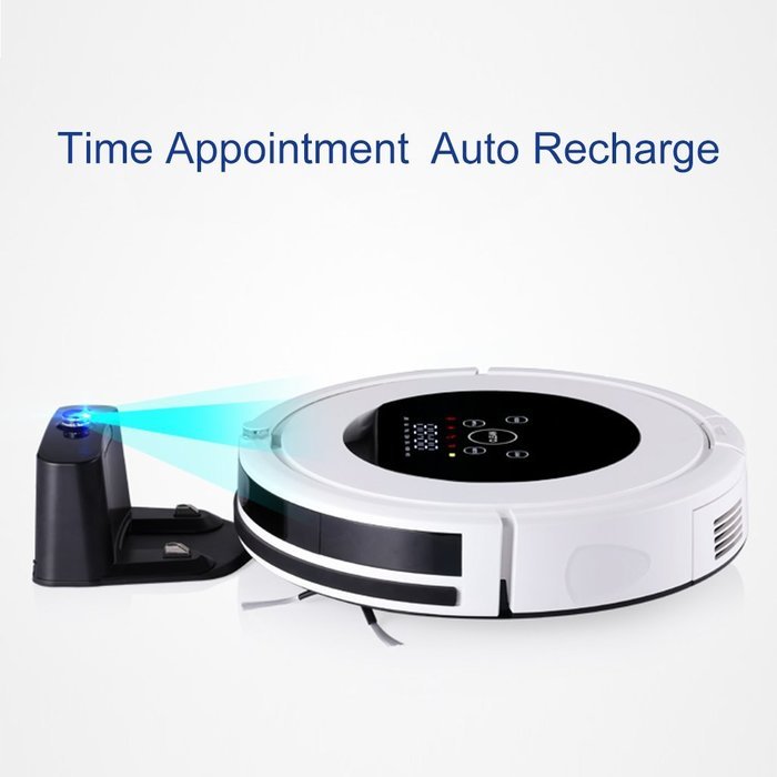 Vacuum Cleaning Robot with Automatic Dust Detection, Multi-point Touch Screen, Touch and Taste, Wear Resistance... N4