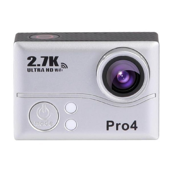 Action Camera, TONSEE Ultra 2.7K HD Waterproof WiFi Sports DV Cam Action Outdoor Sport Camera Helmet - Sliver N3