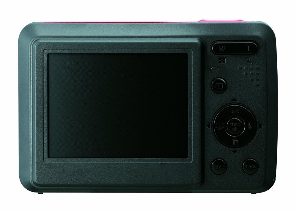 GE C1233 12MP Digital Camera with 3X Optical Zoom and 2.4 Inch LCD with Auto Brightness (Black) N7