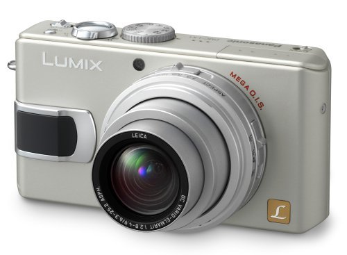 Panasonic Lumix DMC-LX1S 8MP Digital Camera with 4x Image Stabilized Optical Zoom (Silver) N5
