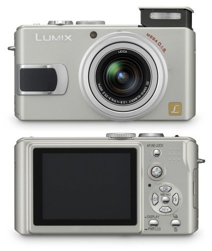 Panasonic Lumix DMC-LX1S 8MP Digital Camera with 4x Image Stabilized Optical Zoom (Silver) N6