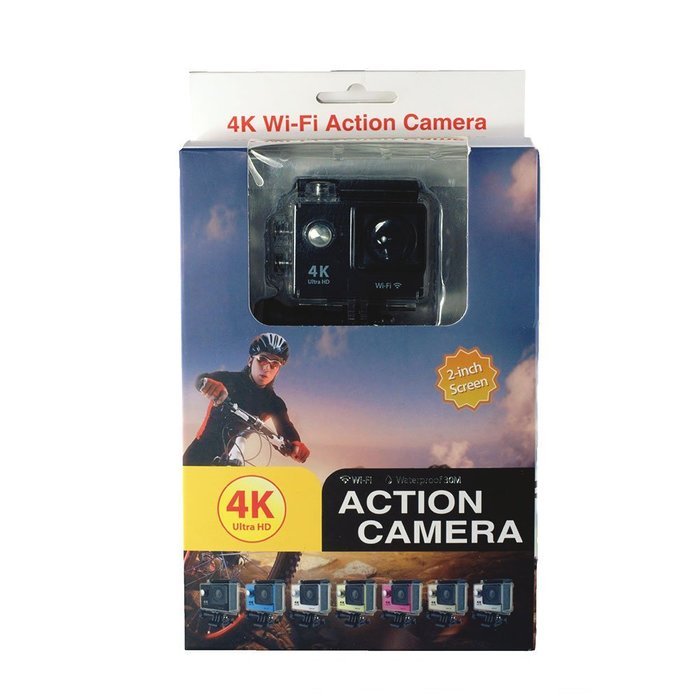 Group Vertical&Acirc; Black Ultra HD 4K 1080P HDMI WiFi 2 inch LCD Action Sports Camera Camcorder w Waterproof Housing N4