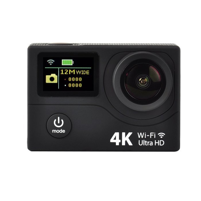 YELIN Dual Screen Ultra Slim 2-inch TFT LCD+0.95 OLED Status Screen Action camera 4K 170 degree 6G Ultra-wide... N2