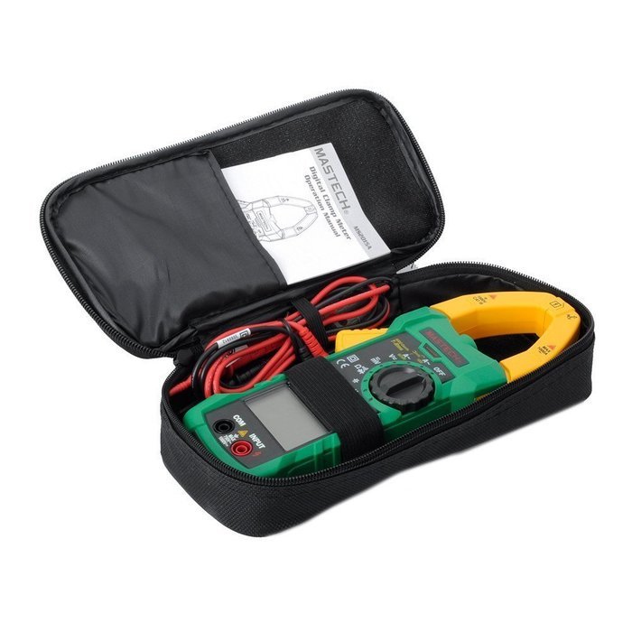 RioRand MS2015A Digital AC Clamp Meter with NCV Large Jaw 40mm 1000A N4