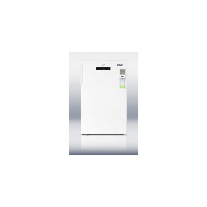Summit FF511LMEDADA 20" AccuCold MED Series ADA Compliant Medical Compact Refrigerator with 4.1 cu. ft. Capacity... N4