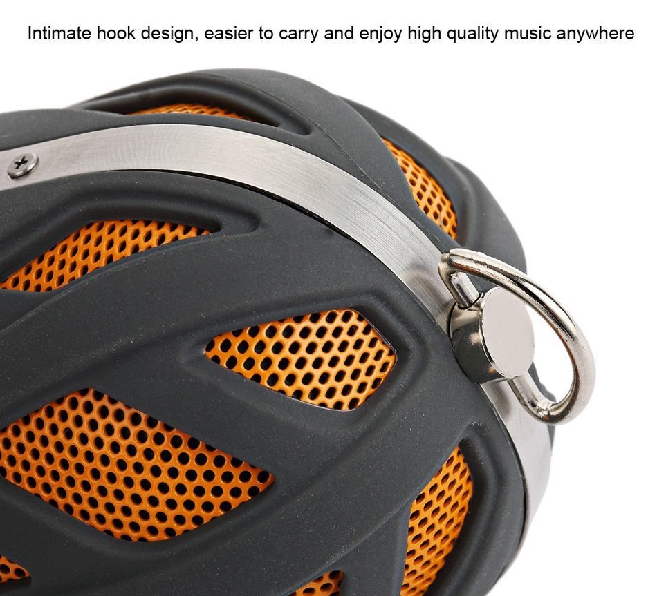 AbramTek M16,Portable Wireless Multifunctional Bluetooth 4.0 Speaker with Built-in Micphone(gray)