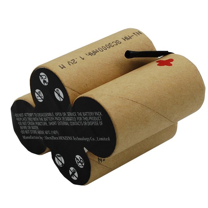 3x Exell EBVB-191 NiMH 4.8V 3000mAh Vacuum Battery Fits KARCHER Broom K55, K 55 Household Cordless Electric Broom... N3