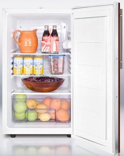 Summit FF511LBI7IFADA 22" ADA Compliant Commercially Approved Medical Built In or Freestanding Compact Refrigerator... N7