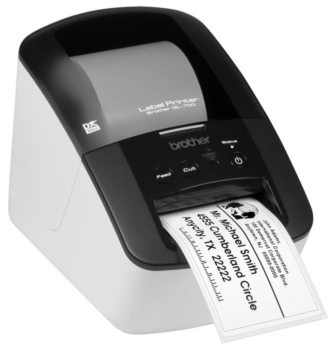 Brother QL-700 High-speed, Professional Label Printer N6
