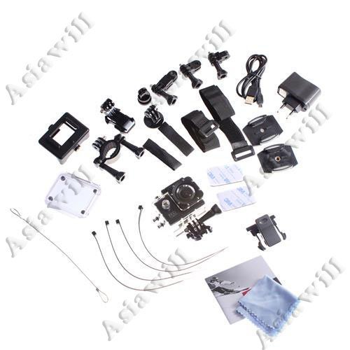 Asiawill&reg; 1.5" TFT 12.0 MP 2/3" CMOS 1080P Full HD Outdoor Sports Digital Video Camera Waterproof Camera / Wide... N8