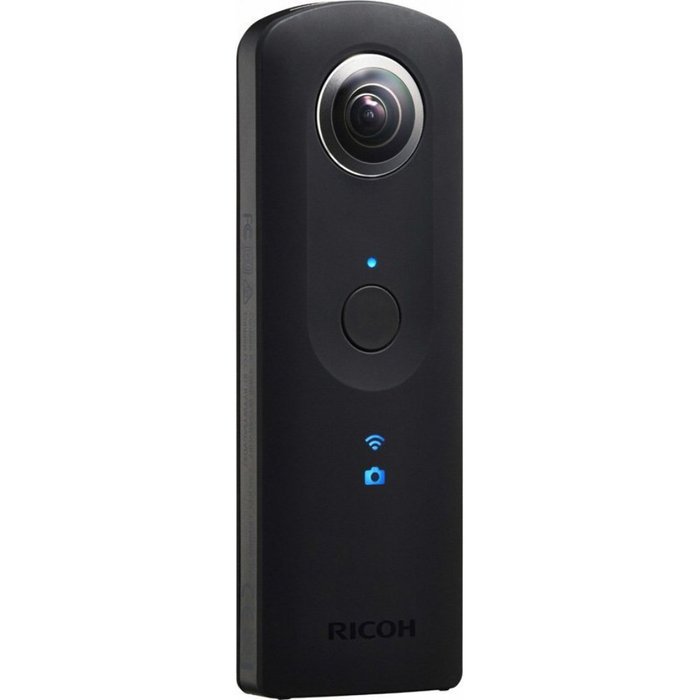 Ricoh Theta S 360-Degree Spherical Digital Camera Essential Accessory Bundle includes Camera, 43" Selfie Stick... N7