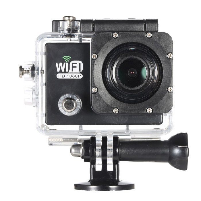 Andoer&reg; Wifi Action Sports Camera DV Cam Full HD 2.0" LCD 12MP 1080P 30FPS 140 Degree Wide Lens Waterproof for... N5