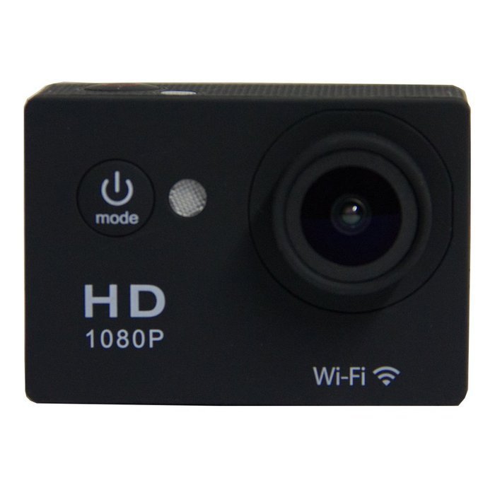 1080P HD Action Camera Wifi 2.0 inch Waterproof Sports Video Camera Camcorder with accessories kit(black)