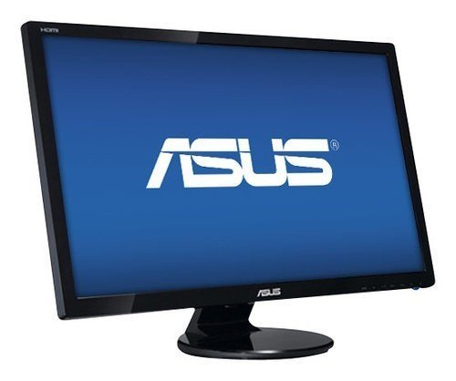 Asus - 27" Widescreen Flat-Panel LED HD Monitor - Black