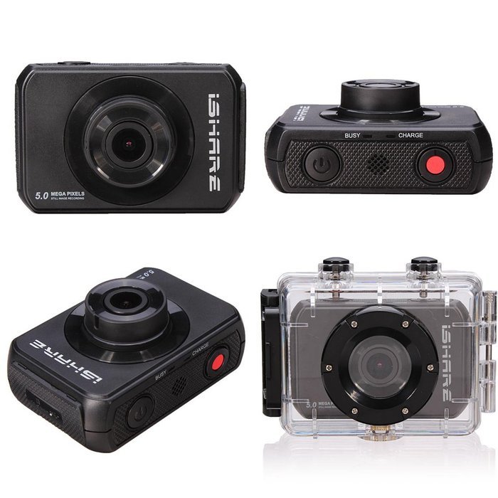 iShare S200 HD Sport Action Camera 1080P 2.0 inch Touch Camcorder N4