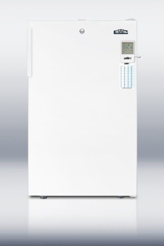 Summit FS407LBIMEDDTADA 20" Medically Approved and ADA Compliant Compact Refrigerator with 2.8 cu. ft. Capacity... N4