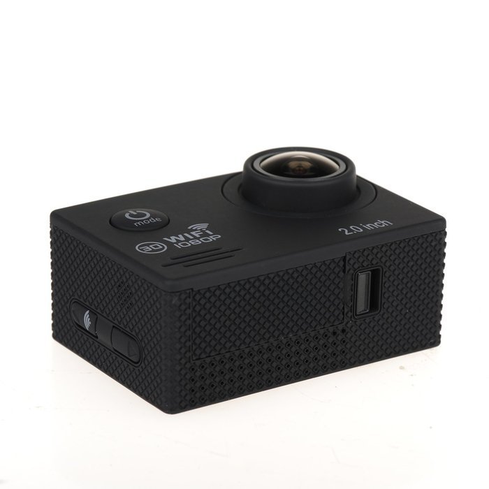 SENWOW Wifi Action Camera 12MP 2.0-Inch 1080P FHD Waterproof Sports Camera, 2 Batteries, Accessories Included
