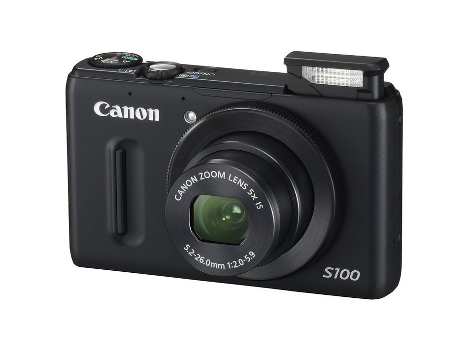 Canon PowerShot S100 12.1 MP Digital Camera with 5x Wide-Angle Optical Image Stabilized Zoom (Black) (OLD MODEL) N3