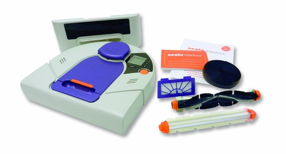 Neato XV-21 Pet & Allergy Automatic Vacuum Cleaner, Scratch and Dent Robot (Complete Set) w/ Bonus: Premium Microfiber...