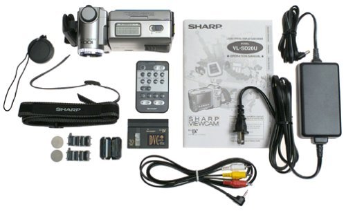 Sharp VLSD20U Digital ViewCam with 3" Color LCD Screen (Discontinued by Manufacturer)