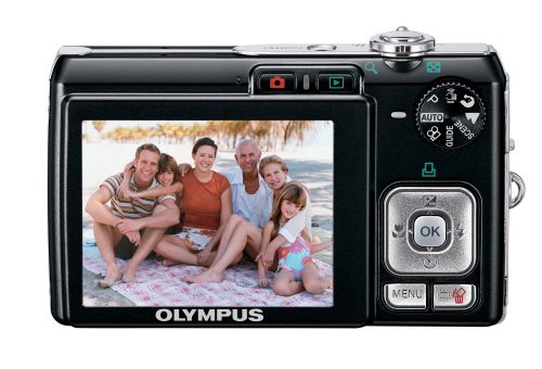 Olympus FE-300 - Digital camera - compact - 12.0 Mpix - optical zoom: 3 x - supported memory: xD - black N4