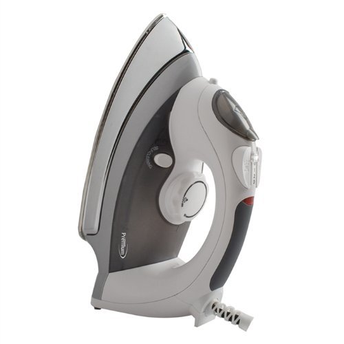 Premium PIV7177 Steam and Dry Iron, White/Purple
